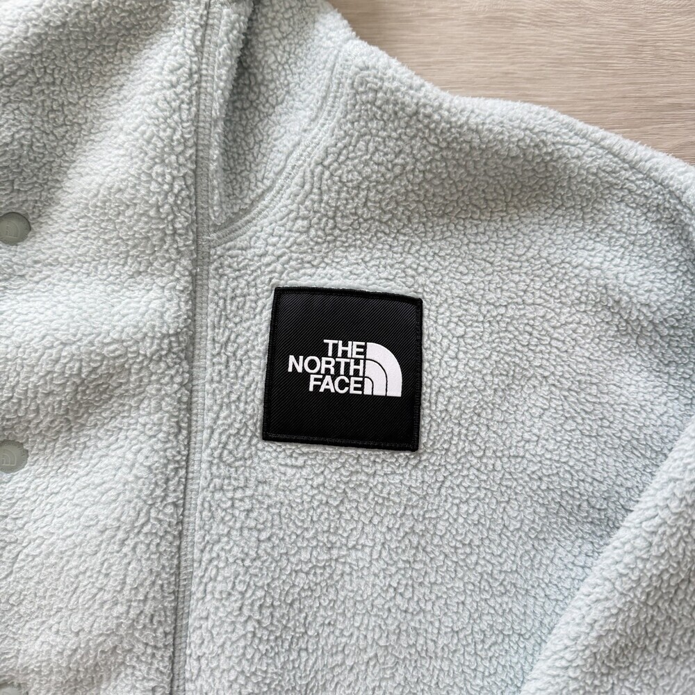 The North Face Mountain Sweatshirt 3.0 Anorak Women Hooded Size Small Blue Grey - Picture 3 of 14